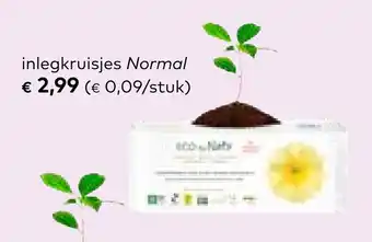 Bio Planet Eco by Naty inlegkruisjes Normal aanbieding