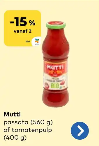 Bio Planet Mutti aanbieding