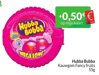 Intermarché Hubba Bubba Kauwgom Fancy fruits 55g aanbieding