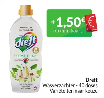 Intermarché Dreft Wasverzachter 40 doses aanbieding