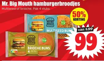 Dirk Mr. Big Mouth hamburgerbroodjes aanbieding