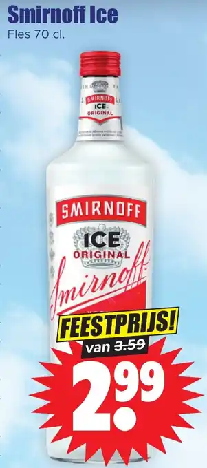 Dirk Smirnoff Ice Fles 70 cl. aanbieding