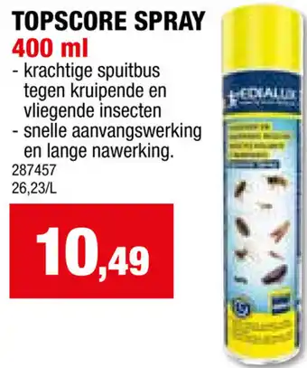 Hubo TOPSCORE SPRAY 400ml aanbieding