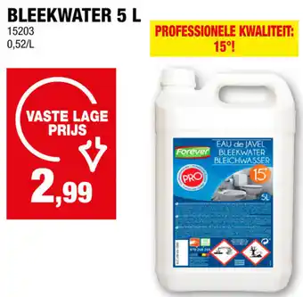 Hubo BLEEKWATER 5 L aanbieding