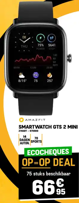 Electro Depot SMARTWATCH GTS 2 MINI aanbieding