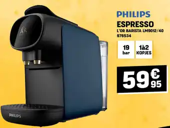 Electro Depot PHILIPS ESPRESSO aanbieding