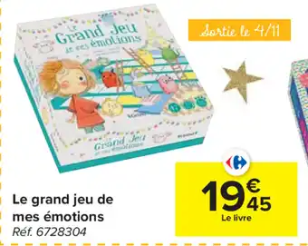 Le grand jeu de mes emotions