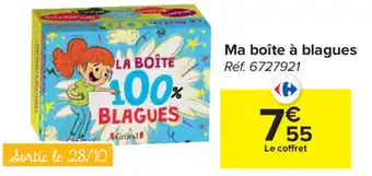 Carrefour Ma boite a blagues aanbieding