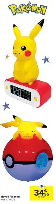 Carrefour Pokemon Reveil Pikachu aanbieding