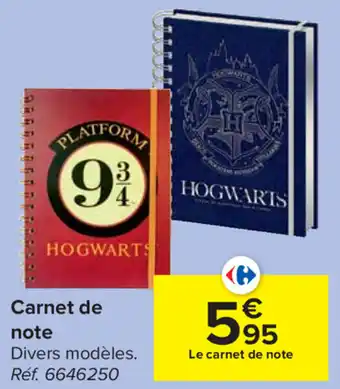 Carnet de note