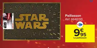 Carrefour Star Wars Paillasson aanbieding