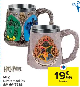 Carrefour Harry Potter Mug aanbieding