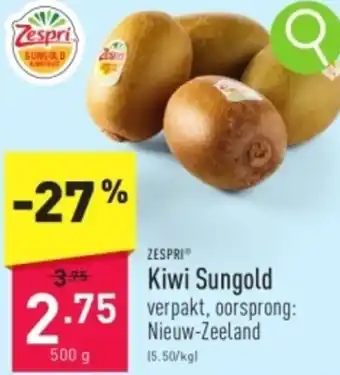 ALDI Zespri Kiwi Sungold 500g aanbieding