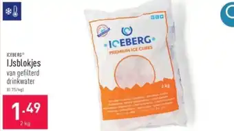 ALDI ICEBERG IJsblokjes 2kg aanbieding