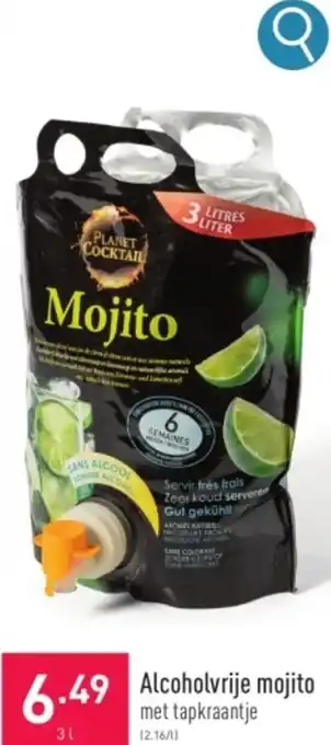 ALDI Alcoholvrije mojito 3 LITER aanbieding