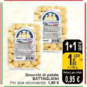 Cora Gnocchi di patate BATTAGLIONI aanbieding