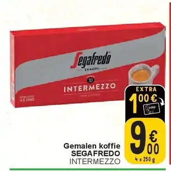 Cora Gemalen koffie SEGAFREDO aanbieding