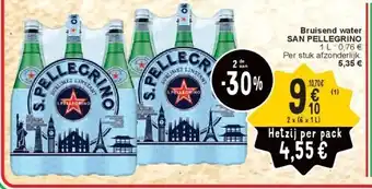 Cora Bruisend water SAN PELLEGRINO aanbieding