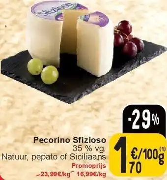 Cora Pecorino Sfizioso aanbieding