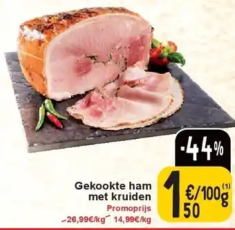 Cora Gekookte ham met kruiden aanbieding