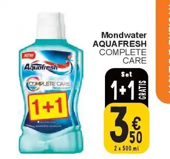 Cora Mondwater AQUAFRESH aanbieding