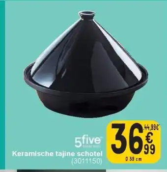 Keramische tajine schotel