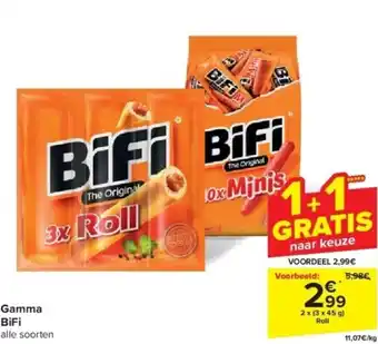 Carrefour Gamma BiFi aanbieding