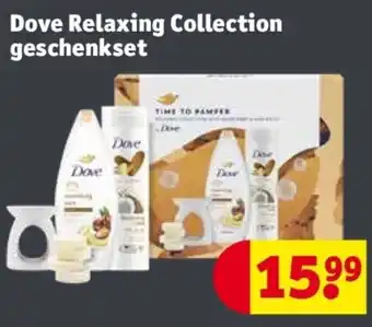 Kruidvat Dove Relaxing Collection geschenkset aanbieding