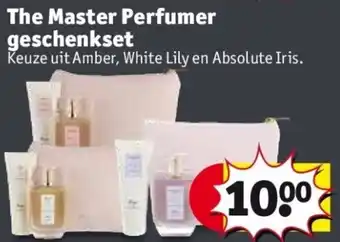 Kruidvat The Master Perfumer geschenkset aanbieding