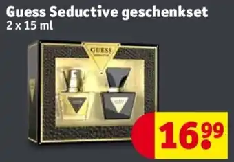 Kruidvat Guess Seductive geschenkset 2 x 15mL aanbieding