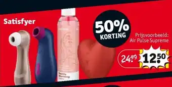 Kruidvat Satisfyer aanbieding