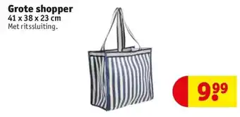 Kruidvat Grote shopper 41 x 38 x 23 cm aanbieding