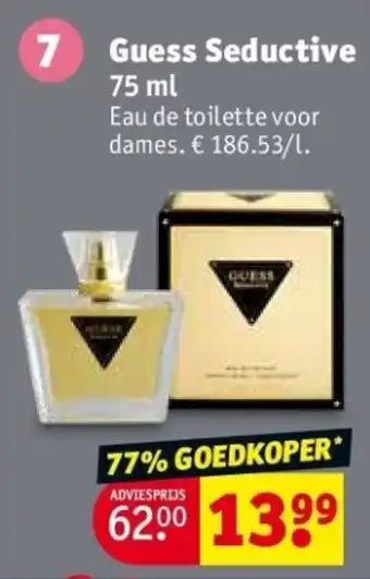 Kruidvat Guess Seductive 75mL aanbieding