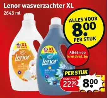 Kruidvat Lenor Wasverzachter XL 2646mL aanbieding