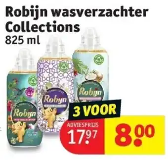 Kruidvat Robijn Wasverzachter Collections 825mL aanbieding