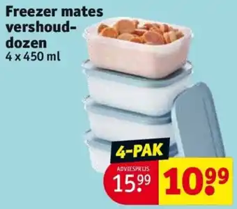 Kruidvat Freezer Mates Vershouddozen 4 x 450mL aanbieding