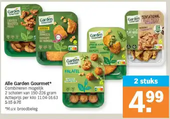 Albert Heijn Alle Garden Gourmet aanbieding