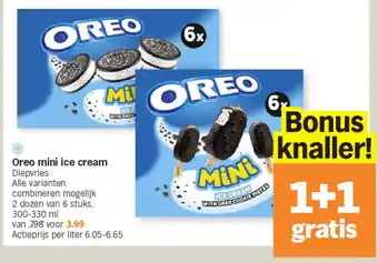 Albert Heijn Oreo mini ice cream aanbieding