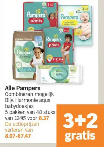 Albert Heijn Alle Pampers aanbieding