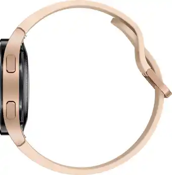 Coolblue Samsung Galaxy Watch4 Roségoud 40mm + Duo Draadloze Oplader 15W Zwart aanbieding