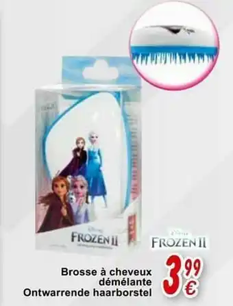 Brosse à cheveux démélante ontwarrende haarborstel