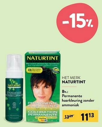 Di Permanente haarkleuring zonder ammoniak aanbieding