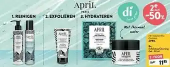 Di Exfoliating cleansing gel aanbieding