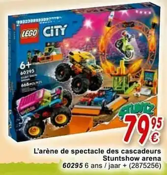 Cora L’arène de spectacle des cascadeurs stuntshow arena 60295 aanbieding