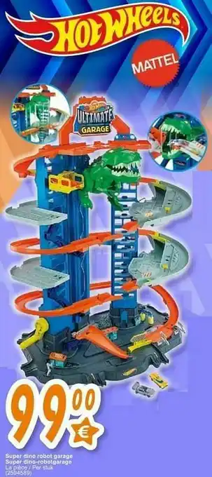 Cora Super dino robot garage super dino-robotgarage aanbieding