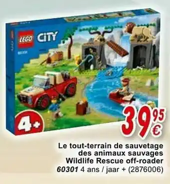 Cora Le tout-terrain de sauvetage des animaux sauvages wildlife rescue off-roader aanbieding