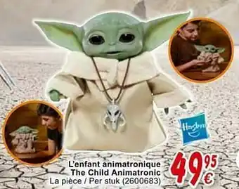 Cora L’enfant animatronique the child animatronic aanbieding