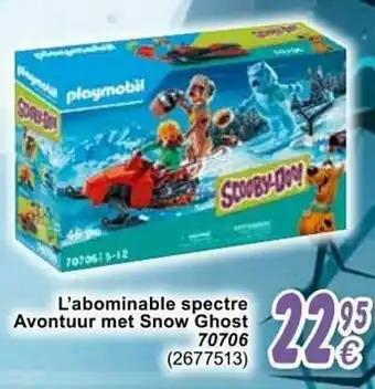 L’abominable spectre avontuur met snow ghost 70706