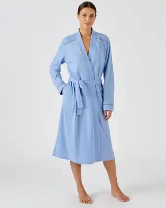 Damart Robe de chambre maille gaufrée aanbieding