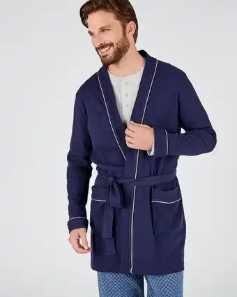 Damart Robe de chambre maille nid d’abeille aanbieding